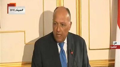 بث مباشر ..مؤتمر صحفى لوزير الخارجية ونظيره الايطالى