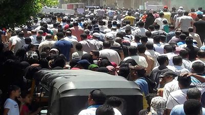 تشييع جثمان الضحية 13 في حادث بورسعيد