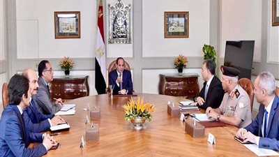 الرئيس السيسي يعقد اجتماعا لمتابعة تنفيذ المرحلة الرابعة للخط الثالث لمترو الأنفاق
