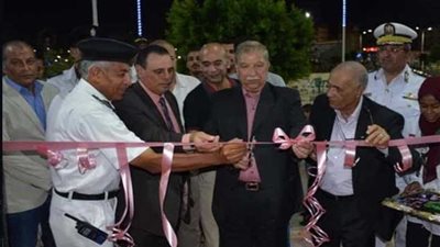 افتتاح الصالة المغطاة بمركز شباب الشيخ زايد