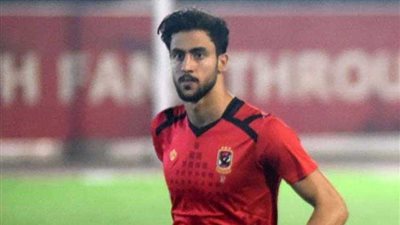 إصابة أحمد علاء في مباراة الأهلي الودية
