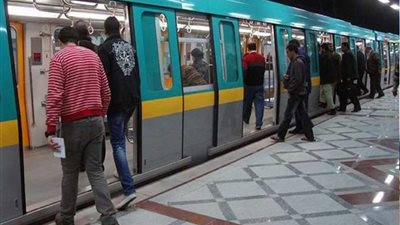 المترو: الهبوط الأرضي بشارع الألفي لم يؤثر على حركة القطارات