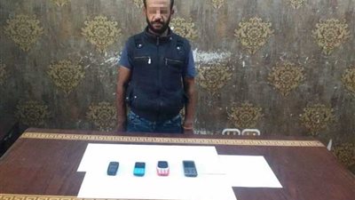 حرامي الهواتف من البيوت وقع في قبضة مباحث القاهرة
