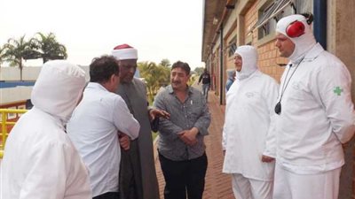 وكيل الأزهر يزور مجازر الحلال بالبرازيل