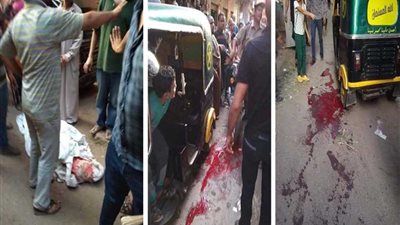 فصل رأس طفلة عن جسدها فى حادث توك توك بقليوب