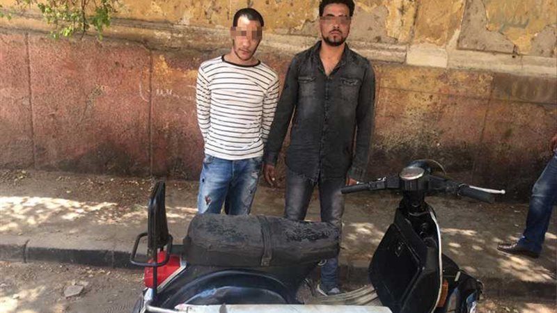 ضبط مسجلين خطر سرقا