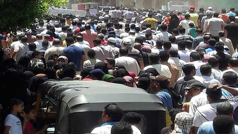 تشييع جثمان الضحية