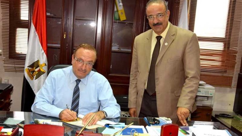 محافظ بني سويف يعتمد