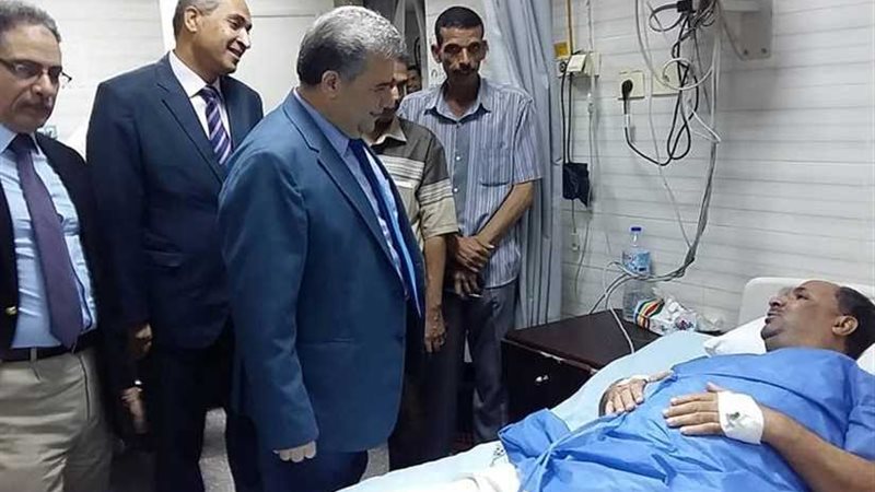 القاضي خلال زيارة