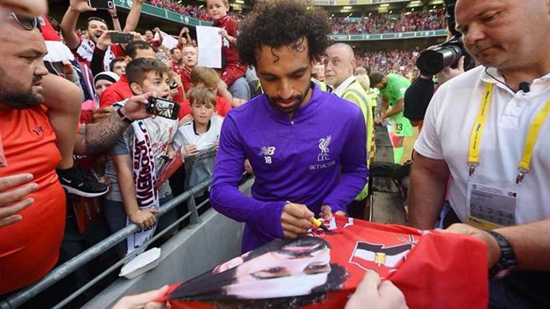 شاهد ماذا يفعل «صلاح»