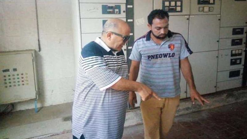 إحالة مدير محطة صرف