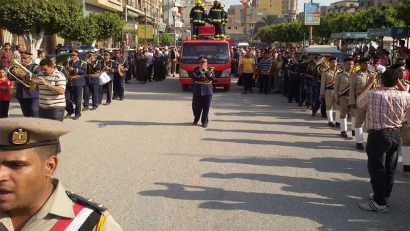 بني سويف تشيع شهيد