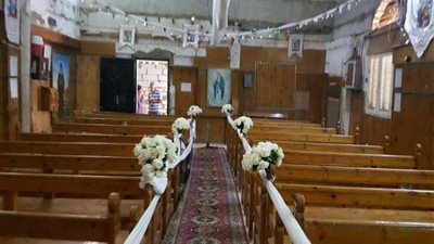 بالصور.. كنيسة السيدة العذراء والأنبا صموئيل خطر على المصلين