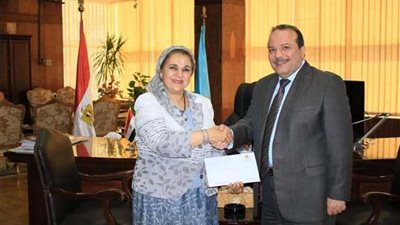 د. إيمان مشهور رئيسًا لقسم الباثولوجيا بطب طنطا