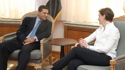 رئيسة وزراء صربيا تبحث مع سفير مصر في بلجراد سبل تعزيز العلاقات الاقتصادية