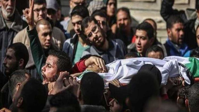 شهيد واصابات في قصف