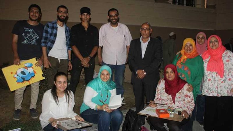 عبد الوهاب يشهد الفعاليات