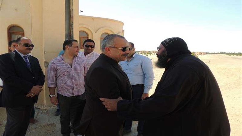 مدير أمن المنيا يتفقد