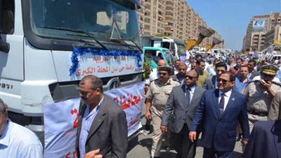 محافظ الغربية يشهد المشروع التعبوي للمحافظة لمجابهة الأزمات والكوارث