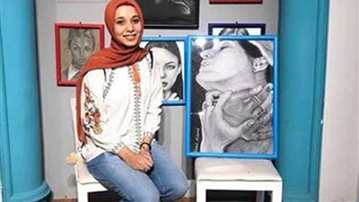 الفنانة ناهد عبدالخالق تشارك في معرض القاهرة الدولي الجماعي للفنون التشكيلية