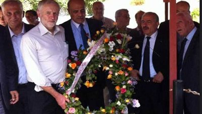مناحة إسرائيلية ضد زعيم حزب العمال البريطاني لزيارته مقابر الفلسطينيين الذين قتلهم الموساد في تونس