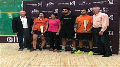 لاعبو مصر للاسكواش يحصدون المراكز الأولى في بطولة 