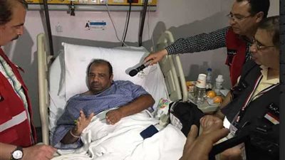 تفقد الحالة الصحية للحجاج المصريين بمستشفى الملك فيصل بمكة