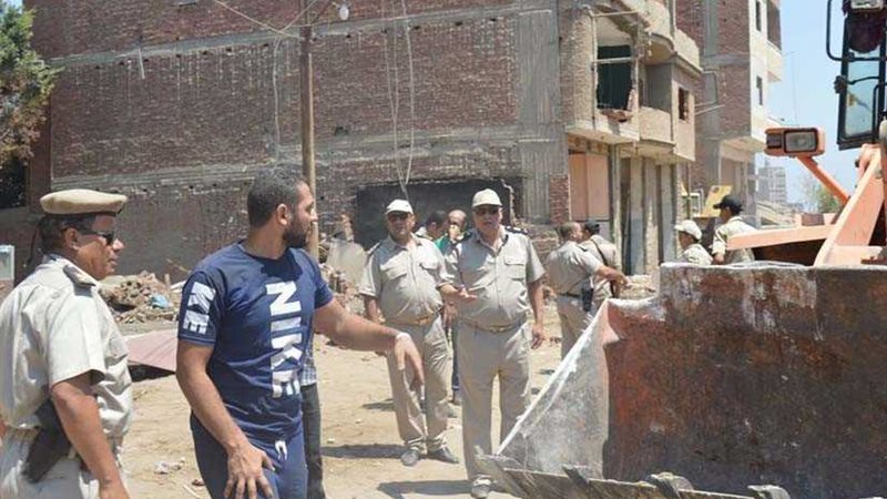 حملة لإزالة التعديات