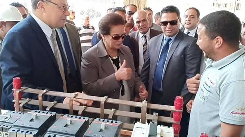 محافظ البحيرة تفتتح