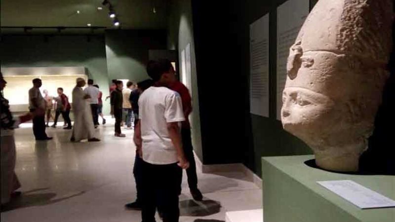 متحف سوهاج يستقبل