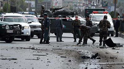 مصرع شخص وإصابة 9 في تفجير انتحاري غرب كابول