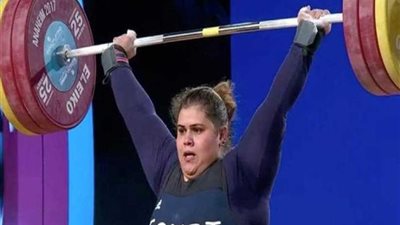 حليمة عبدالعظيم تقتنص 3 ميداليات ذهبية في رفع الأثقال