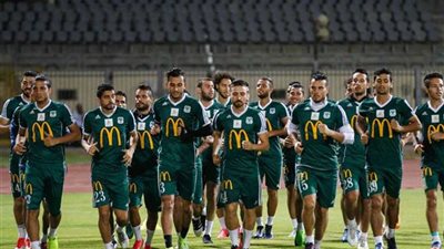 المصري يؤدي آخر تدريباته ببرج العرب استعدادا لمواجهة 