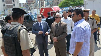 مدير أمن البحيرة يتفقد خدمات الكنائس والأقوال والمواقع الشرطية.. 