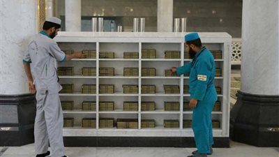 مليون مصحف تنتظر الحجاج وزوار الحرم المكي والمسجد النبوي