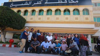 نصر: يستقبل وفدًا أجنبيًا لتمكين المرأة الريفية بـ