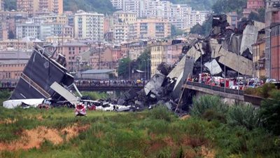 الأزهر الشريف ينعى ضحايا انهيار جسر مدينة جنوي الإيطالية