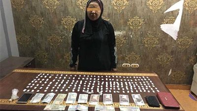 تاجرة الهيروين وقعت في قبضة مباحث القاهرة