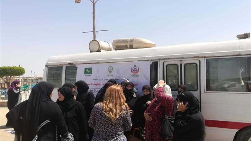 بالصور: قافلة لتنظيم