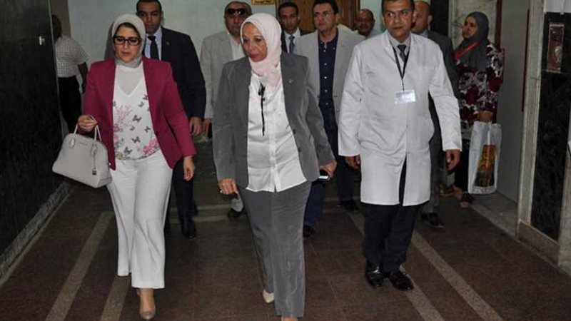 وزيرة الصحة توجه