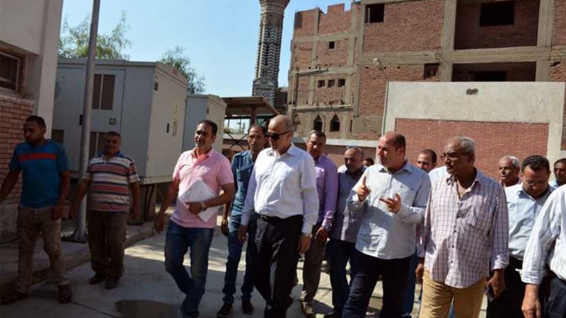 محافظ القليوبية يتفقد