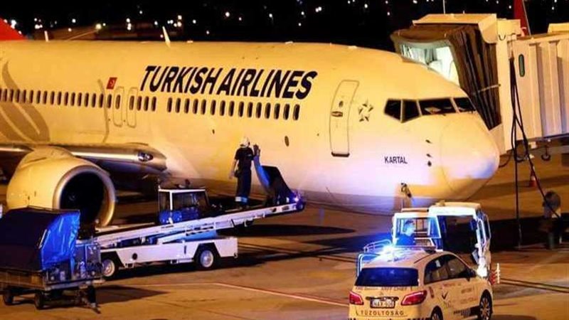 طائرة تركية تحوي