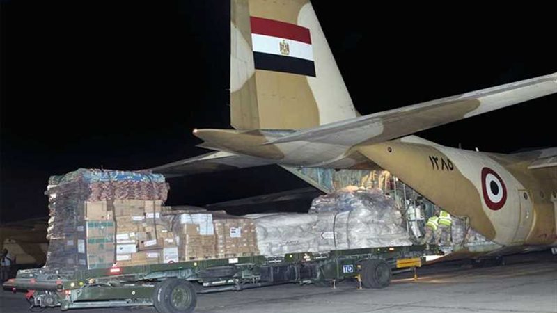 مصر ترسل مساعدات