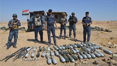 العراق: العثور على عبوات ناسفة من مخلفات عصابات داعش في نينوى