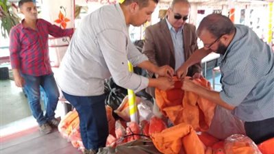 رئيس هيئة النقل النهري يتفقد المراسي النيلية