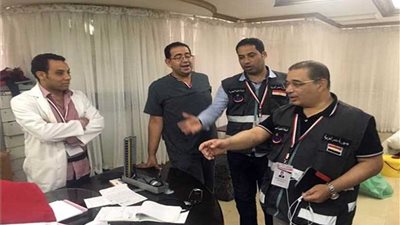رئيس بعثة الحج الطبية: تفويج 33 حاجا إلى عرفات ومنى بسيارات الإسعاف
