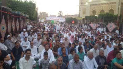 الآلاف يؤدون صلاة عيد الأضحى بساحات أسيوط.. 