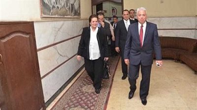 محافظ البحيرة تستقبل المهنئين بعيد الأضحى المبارك 