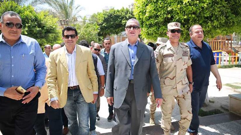 وزير الشباب يتفقد