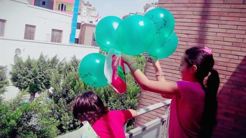 بالونات.. شهادات..